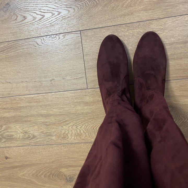 Сапоги ботфорты