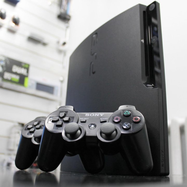 PS3 Slim 320gb + Игры