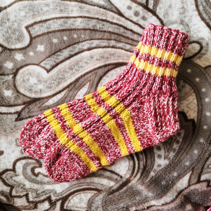 Вязаные носки