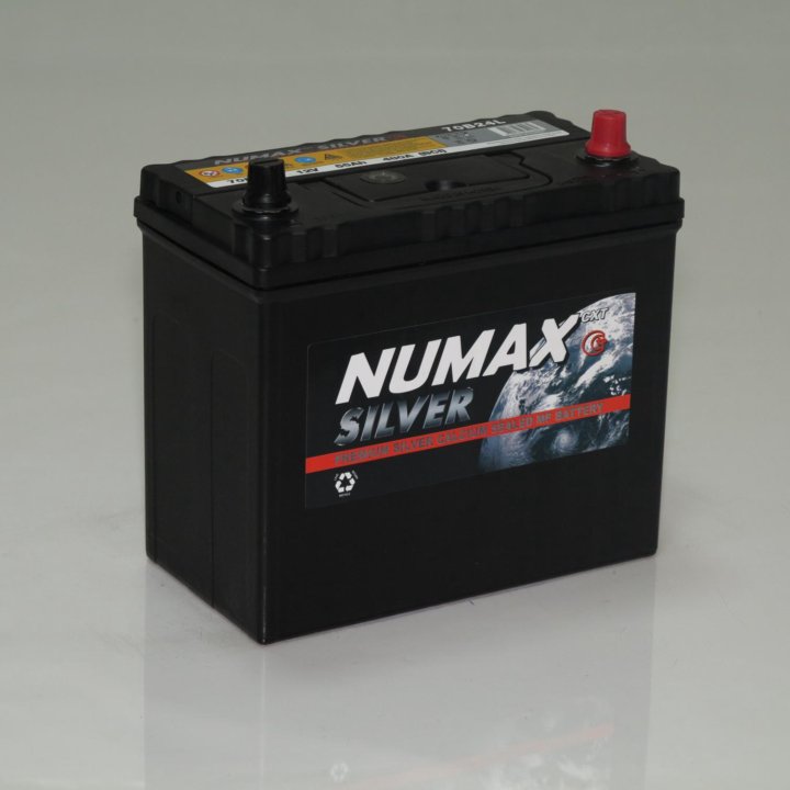 Мощный Аккумулятор Numax Silver 58 Ач (75 B 24L)