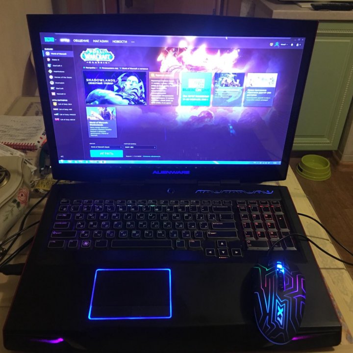 AlienWare M17X i7 читаем описание