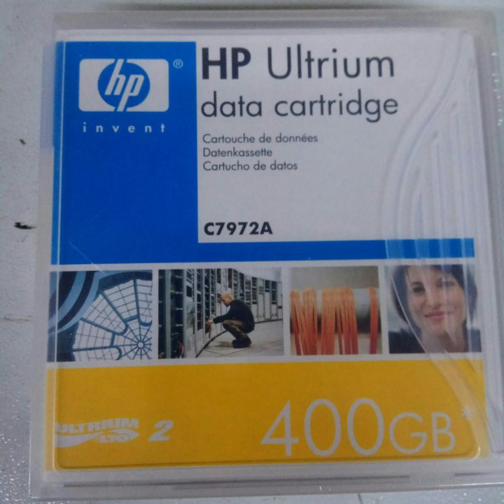 Картридж данных HP LTO-2 Ultrium 400 ГБ C7972A