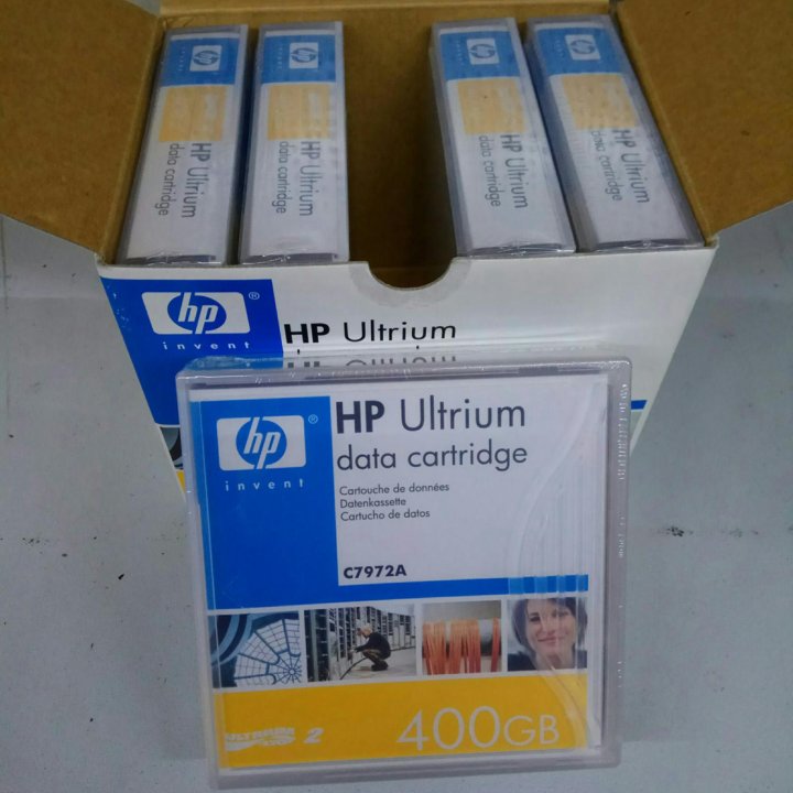 Картридж данных HP LTO-2 Ultrium 400 ГБ C7972A