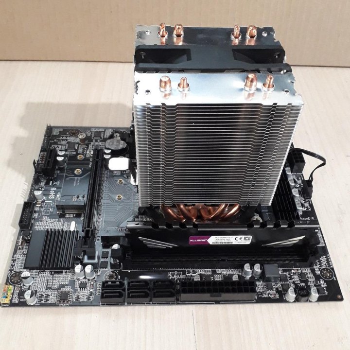 Мать + Xeon E5 2620 v3, 16 Гб DDR4, Башня