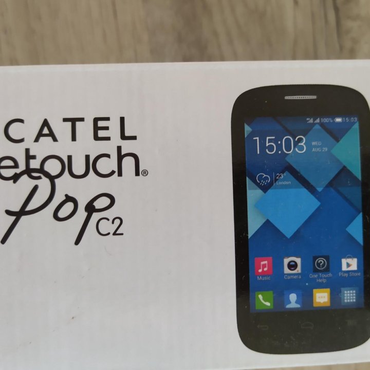 Чехол и защитное стекло на Alcatel