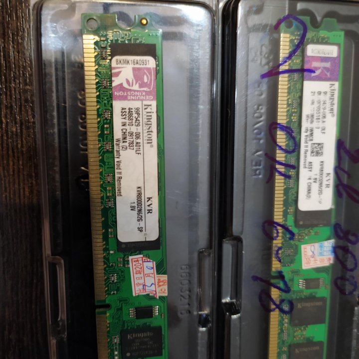 Память DDR2 по 2Гб для компьютера