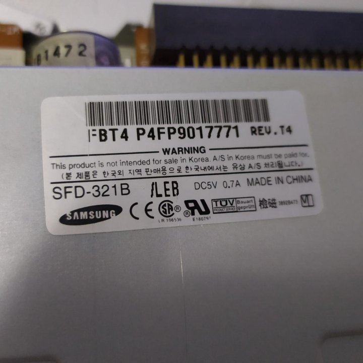 Флоппи дисковод FDD Samsung SFD-321B