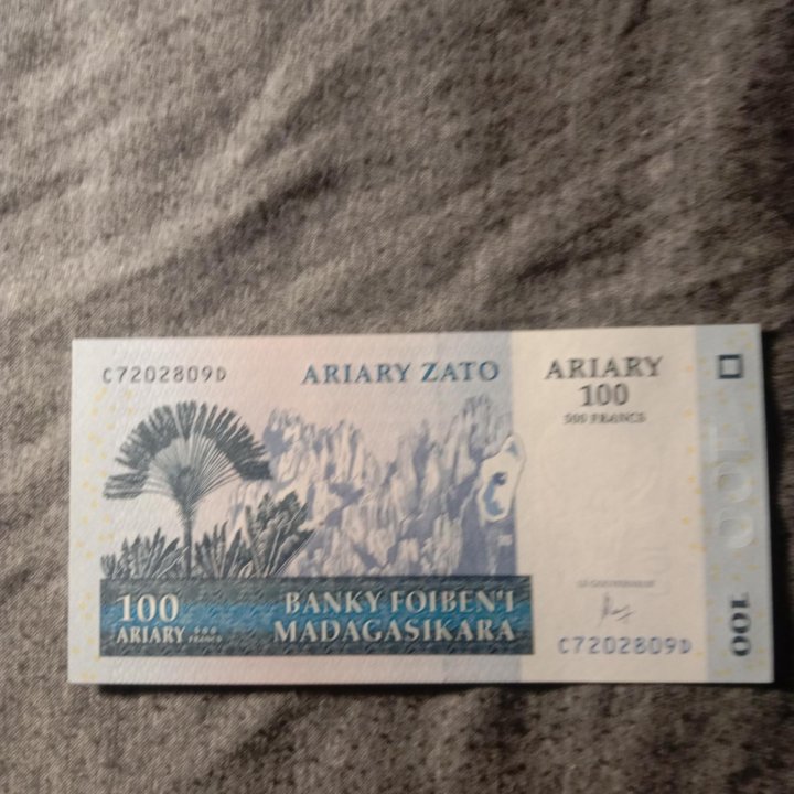 Мадагаскар 100 ариари 2004 года.