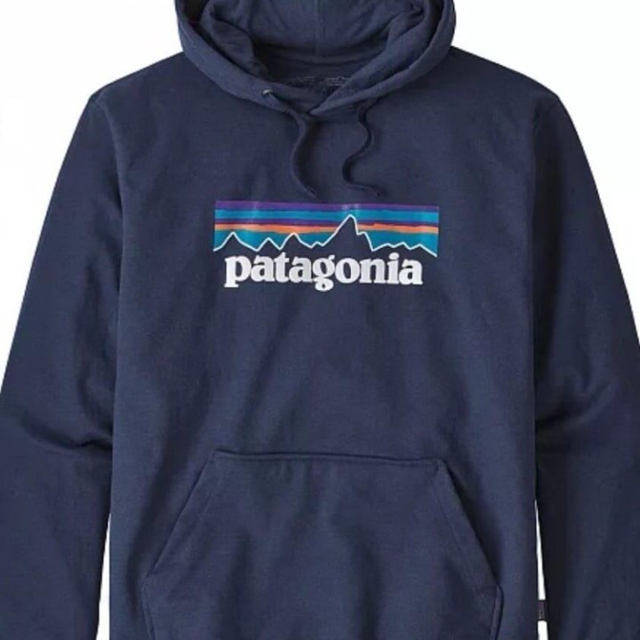 Толстовка худи Patagonia новая.Черная