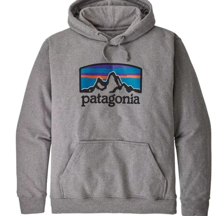 Толстовка худи Patagonia новая.Черная