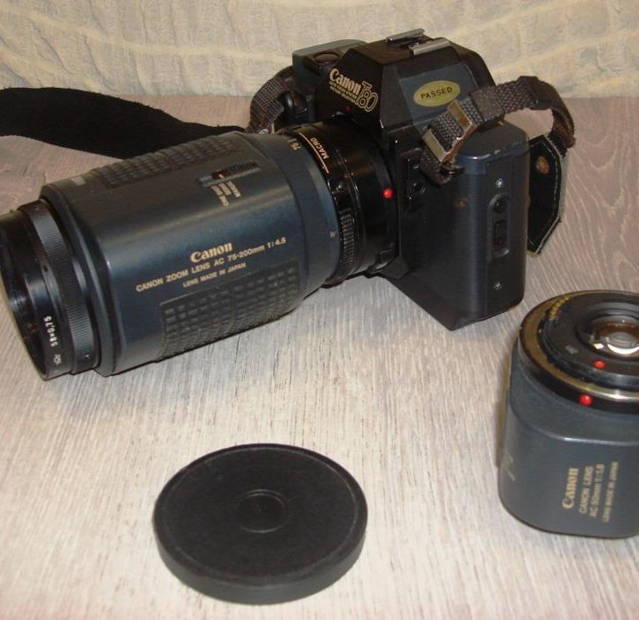 Фотоаппарат Canon T80, Япония (1980-е гг)