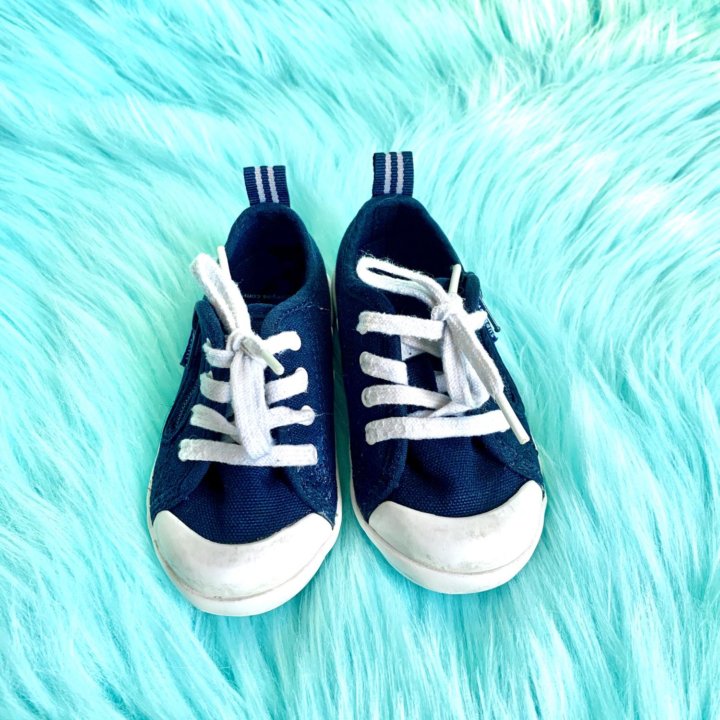 Синие кеды 22