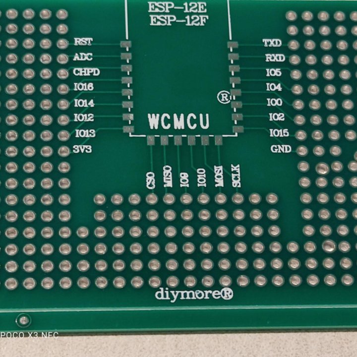 PCB ESP8266 ESP-12F ESP-12E ESP32S ESP32 50x70mm