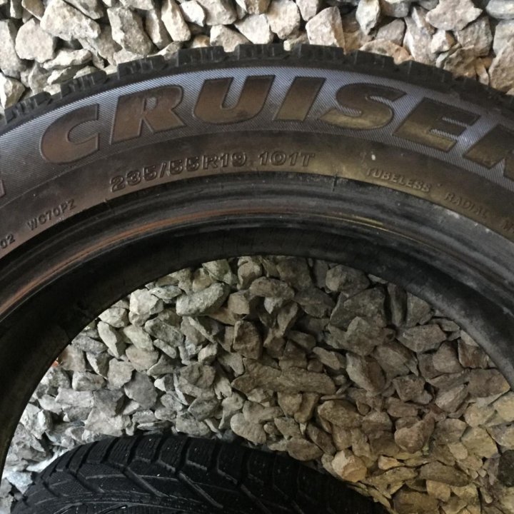 235/55/19 Bridgestone ice Cruiser-7000. 3шт