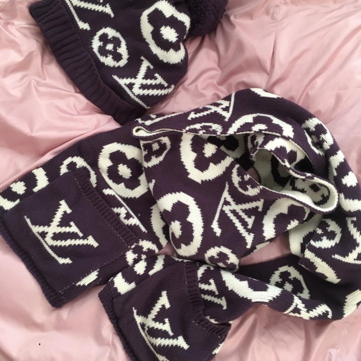 Комплект Шапка+шарф