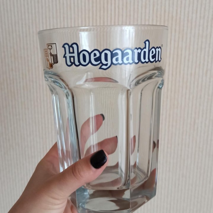 Новые пивные бокалы Hoegaarden 0,5л