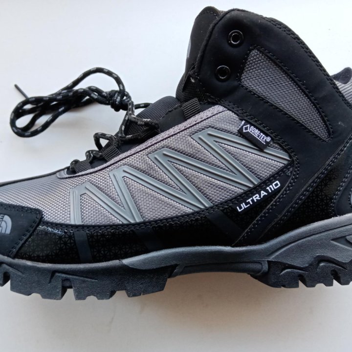 Зимние кроссовки North Face Ultra 110 серые