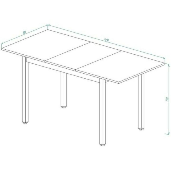 Стол обеденный раздвижной 