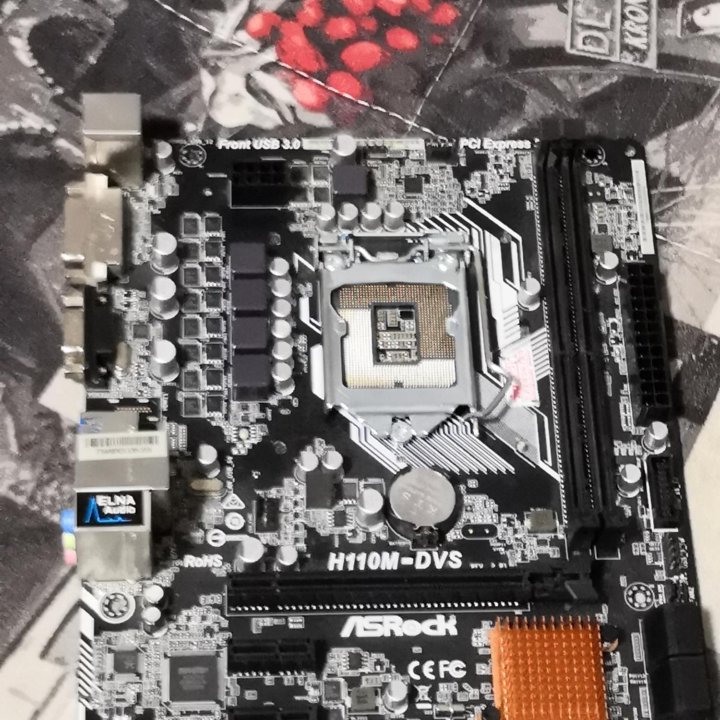 Asrock h110m-dvs ddr4