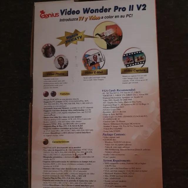 ТВ-тюнер Genius Video Wonder Pro II V2