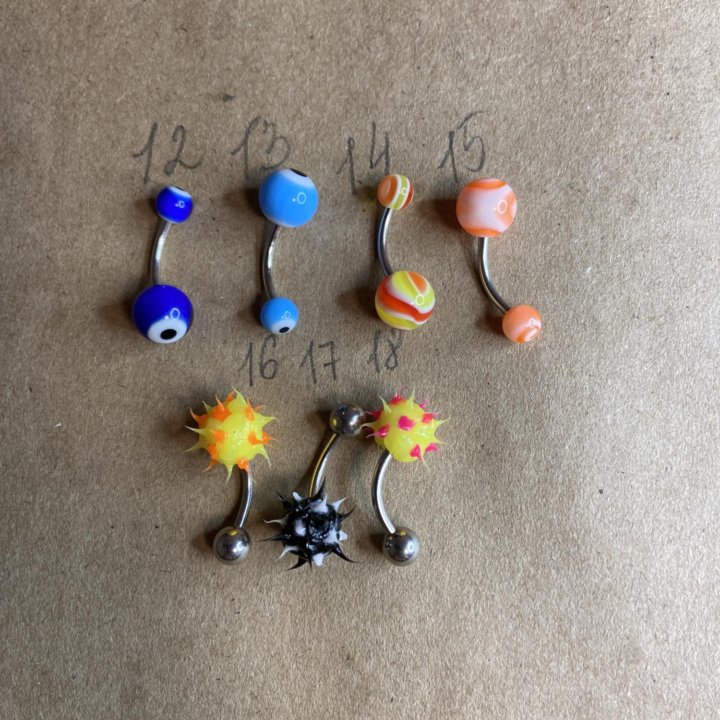 Пирсинг для пупка.