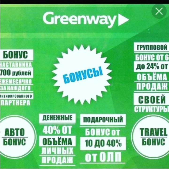 GreenWay! ДОСТАВКА!!!