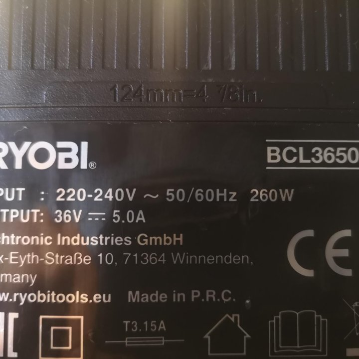 Зарядное устройство Ryobi BCL3650F