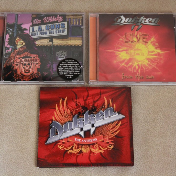 Фирменные CD Rock, Metal