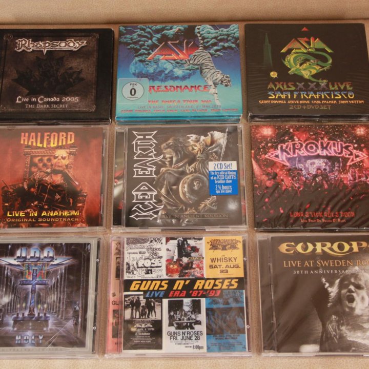 Фирменные CD Rock, Metal