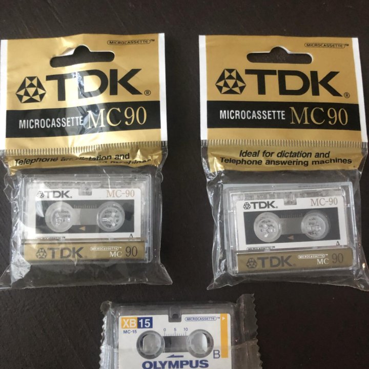 Микрокассета TDK 90 для диктофонов