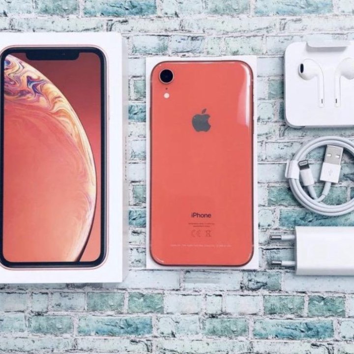 iPhone XR 64gb Coral RFB Магазин,Рассрочка