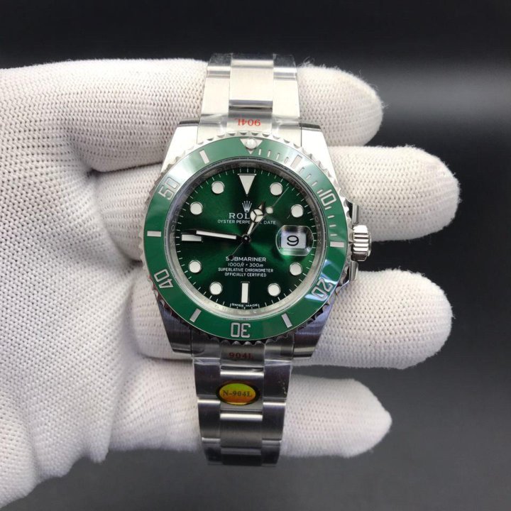 Часы Rolex submariner Hulk 3135