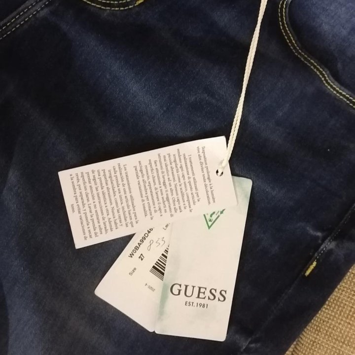 Новые джинцы Guess