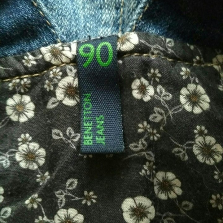 Р.90 Benetton Джинсовый сарафан