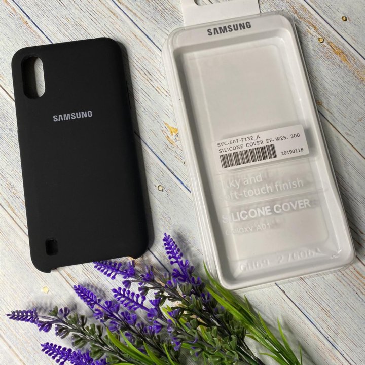 Оригинальный чехол Samsung Galaxy A01 Самсунг а01