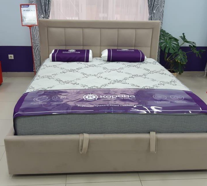 Кровать интерьерная Кровать «Jessica 2» бежевый