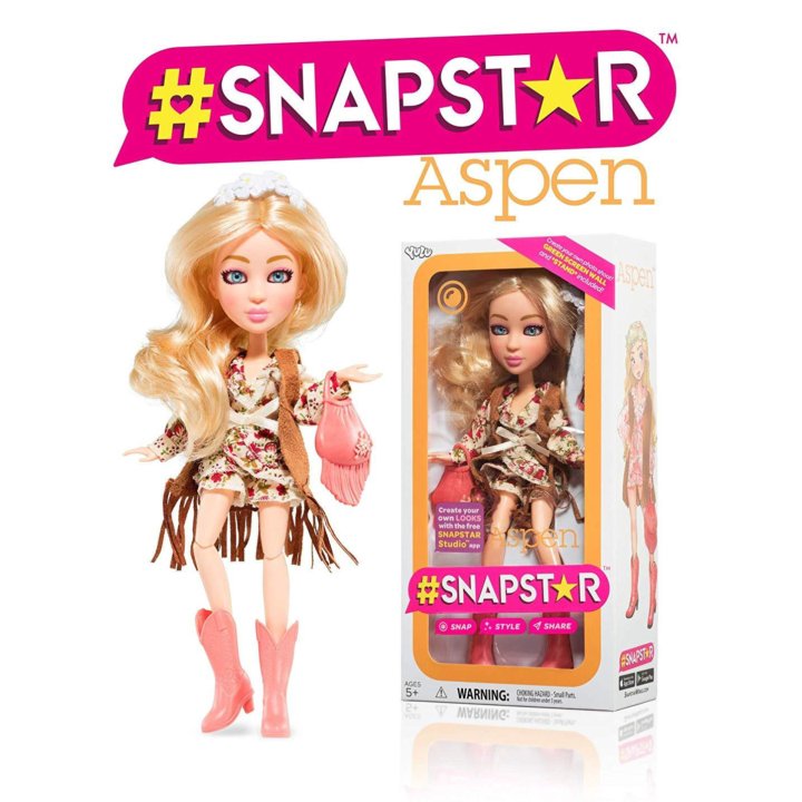 Кукла snapstar - Aspen Toy