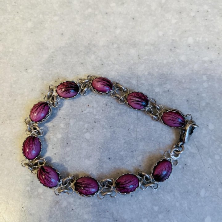 Браслет финифть