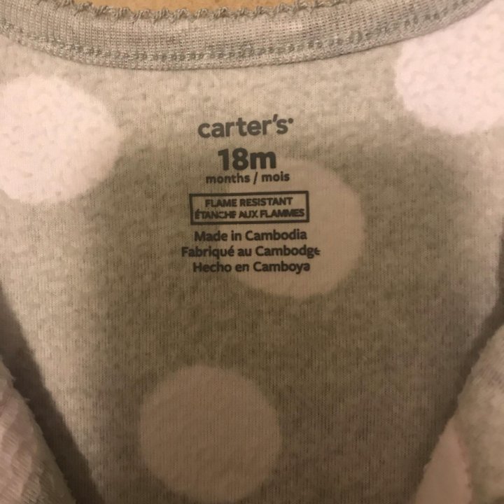 Комбинезон Carters 18m