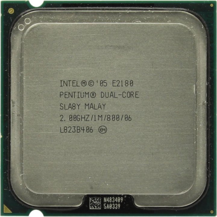 Intel Pentium E2180 (S775, 2 ядра, 2Ггц)