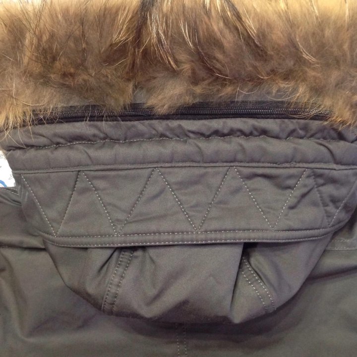 Куртка зимняя с мехом мужская