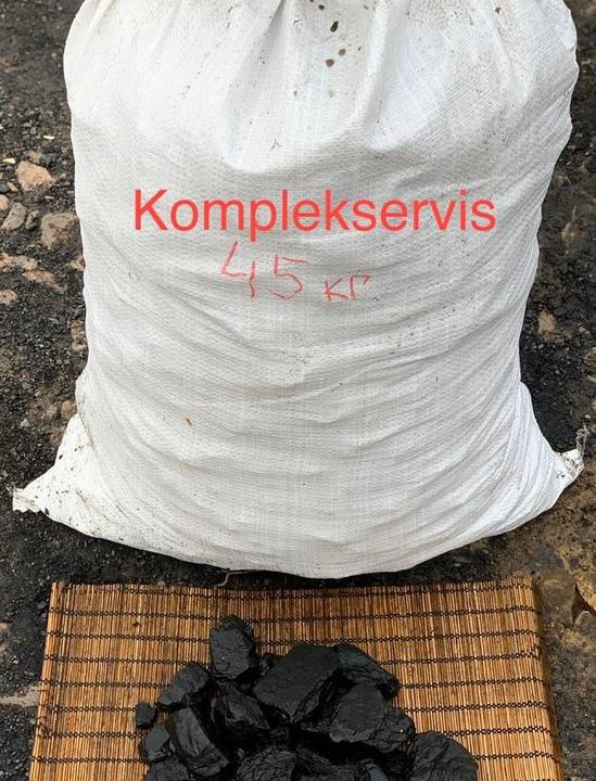 Уголь в мешках / Уголь каменный ДПКО (орех) 25-60