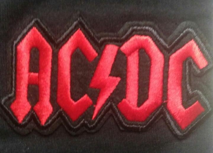 Футболка AC/DC байкерско-рокерская, черная, новая.