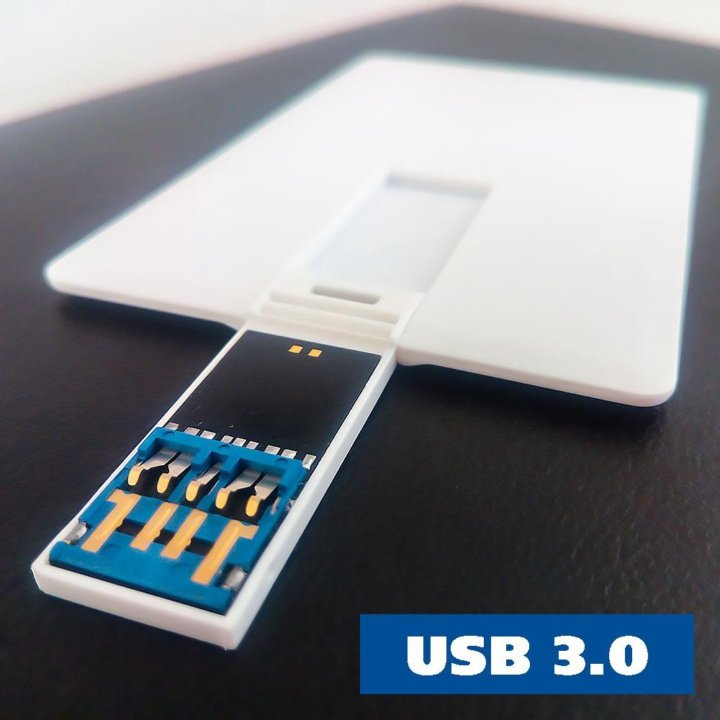 Флэшка 8 гб в форме кредитки (USB 3.0)