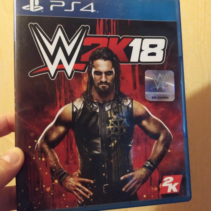 Игра для PS4 WWE2K 18 Бои без правил