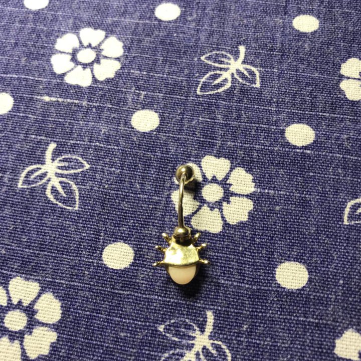 Пирсинг с бриллиантами