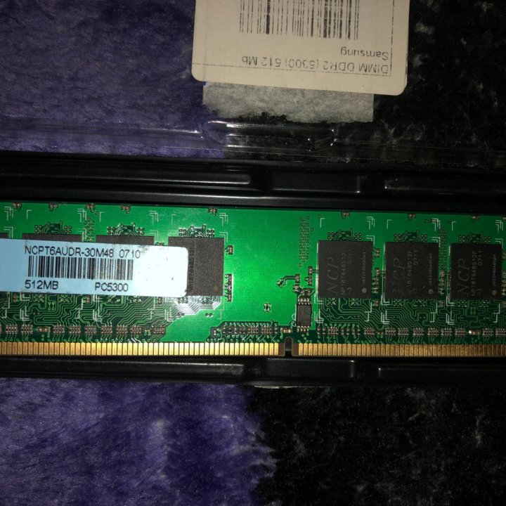 Оперативная память DDR2 Samsung и NCP PC-5300