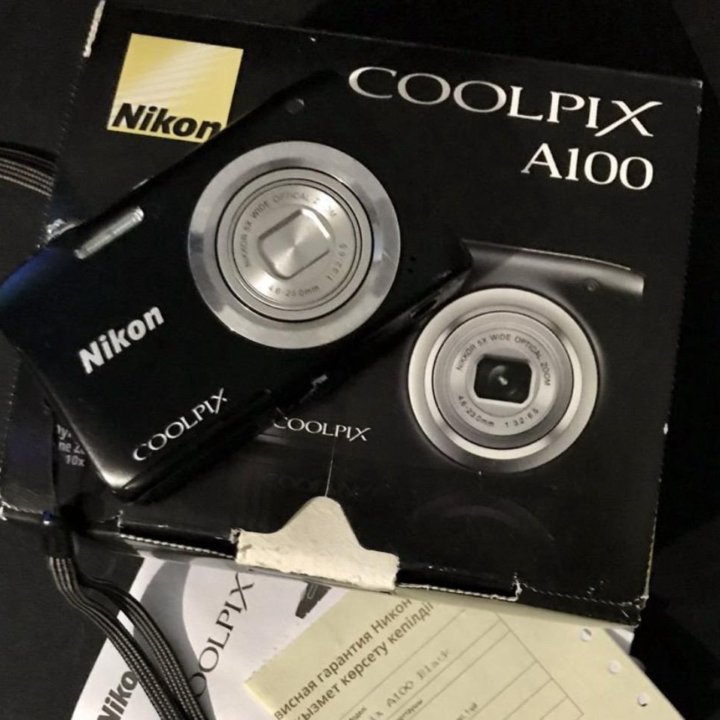 Фотоаппарат Nikon Cооlрix A 100