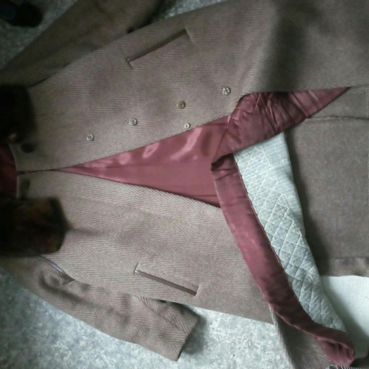 Пальто зимнее