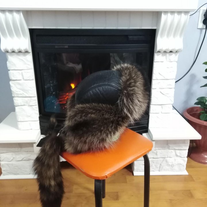 Новая зимняя шапка натуралка